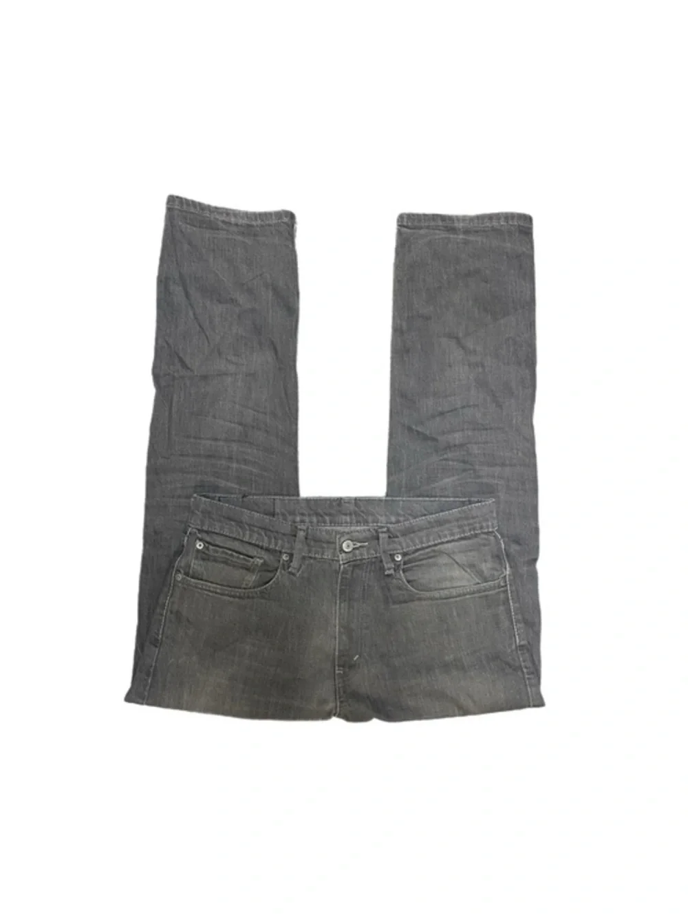 Mens LEVIS 505 Charcoal Jeans
